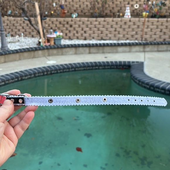 Black Collar for Small Dogs | collar length 11in - Picture 4 of 5